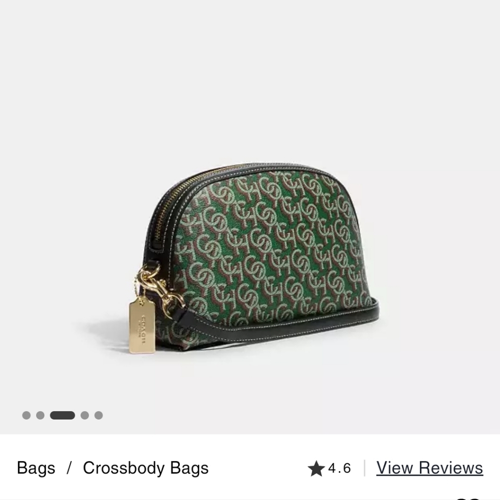 NEW Madi Crossbody With Coach Monogram Print